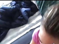 Home video of girlfriend sucking dick